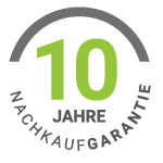 10 Jahre Nachkaufgarantie